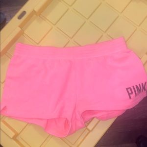 Pink shorts